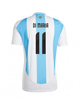 Muži Futbalové oblečenie Argentína Angel Di Maria #11 Copa America 2024 Krátky Rukáv - Domáci